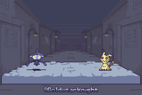 Lampent vs. Mimikyu (2022) Lampent vs. Mimikyu (2022)